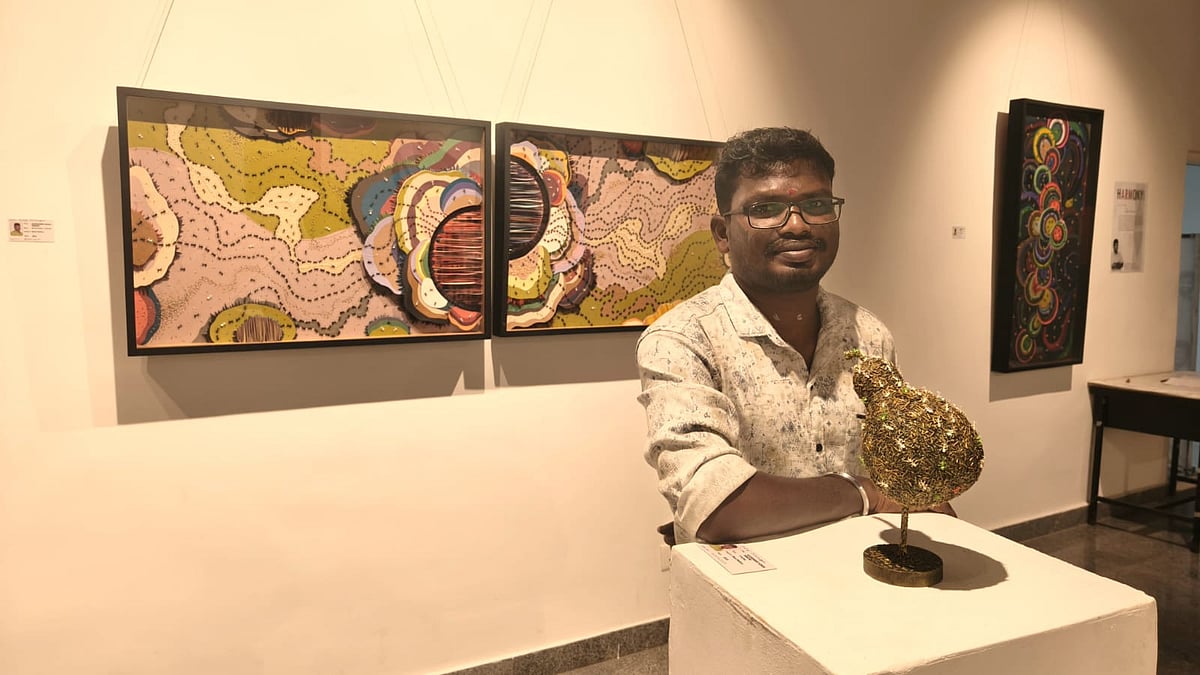 Harmony Forms: இந்தக் கண்காட்சி எங்களுக்கான பெரிய நம்பிக்கை - அசத்திய 5 சிற்பக்கலை இளைஞர்கள்!