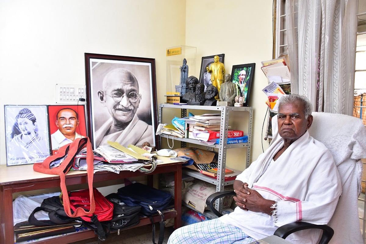 அம்பேத்கரின் படைப்புகளை&zwnj; தமிழுக்குக் கொண்டுவந்த பெருமை நல்லகண்ணுவிற்கே உரியது - எஸ்.வி.ஆர்