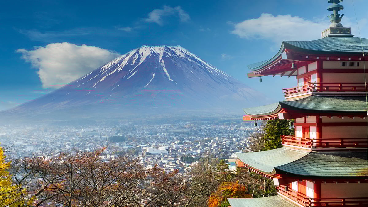 Mount Fuji in Japan
