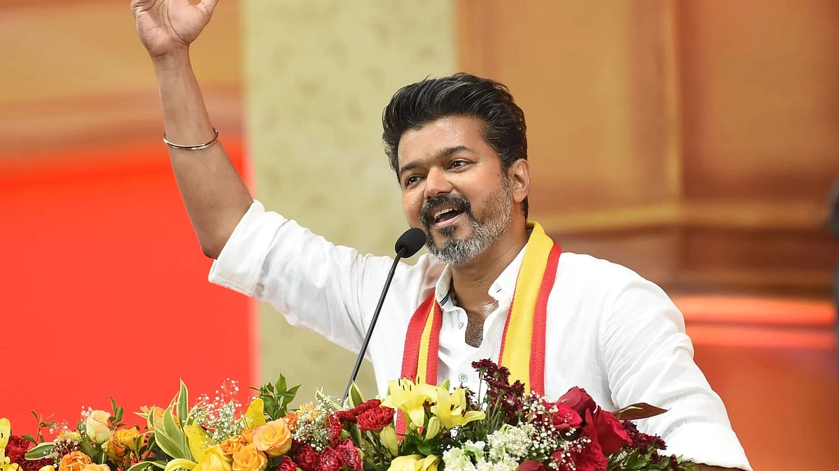 தவெக தலைவர் விஜய்