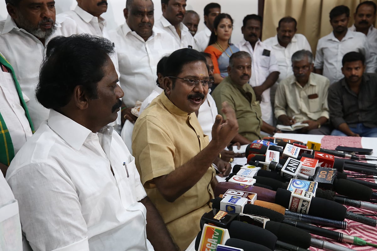 டிடிவி செய்தியாளர் சந்திப்பு