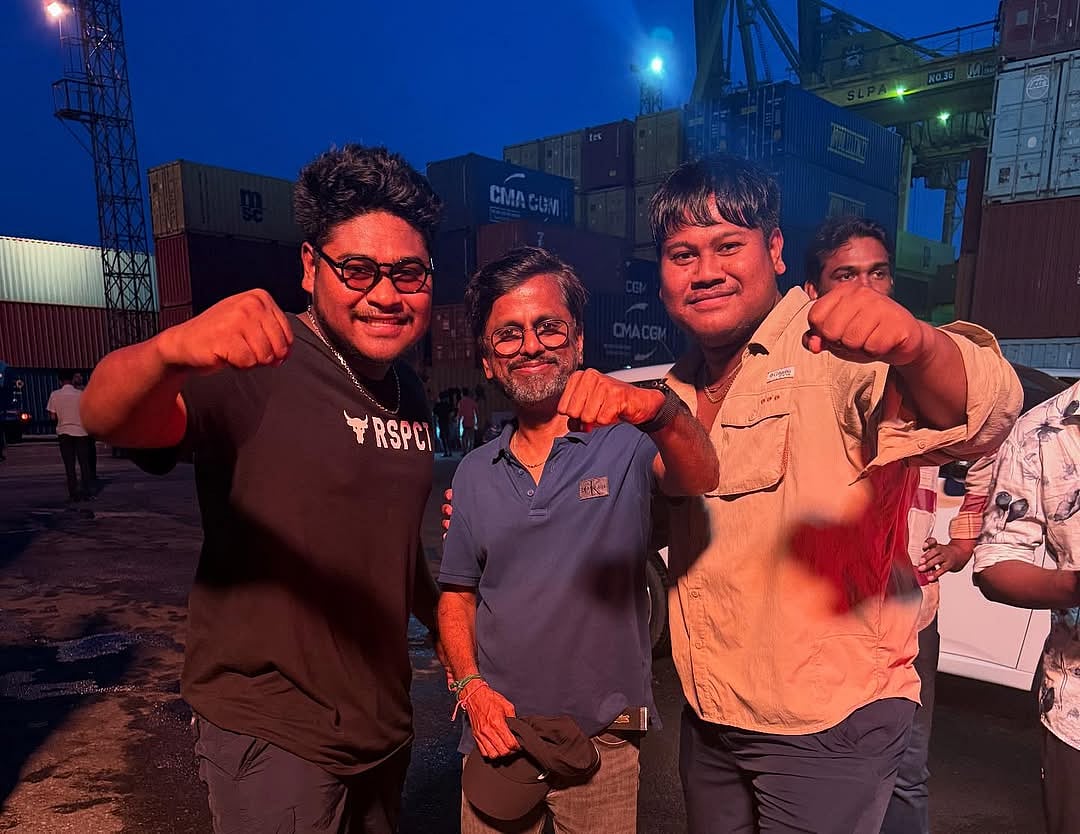 Kevin with AR Murugadoss