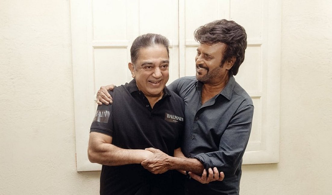 ரஜினி-கமல் இணைந்து நடிப்பது உறுதி: ``எங்களுக்கு அரை பிஸ்கட் போதும் - கமல் ஹாசன் சொன்னது என்ன?
