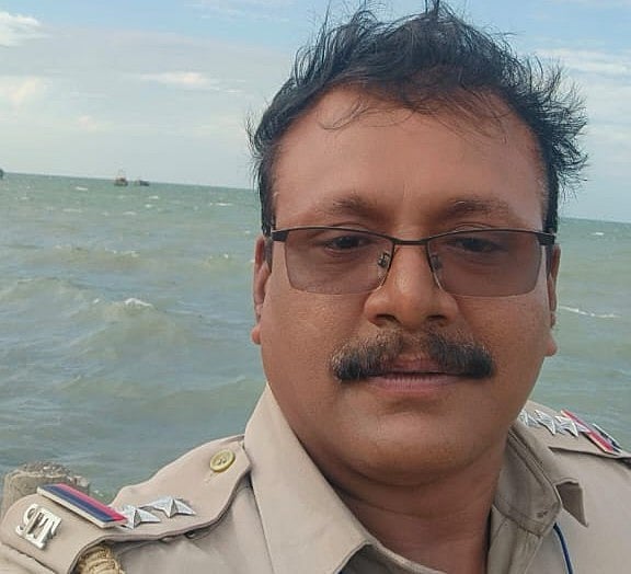 காவல்துறை ஆய்வாளர் சகாய அன்பரசு.