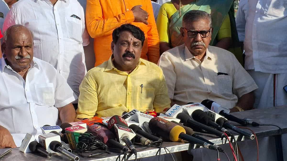 பாஜக மாநிலத் தலைவர் நயினார் நாகேந்திரன்