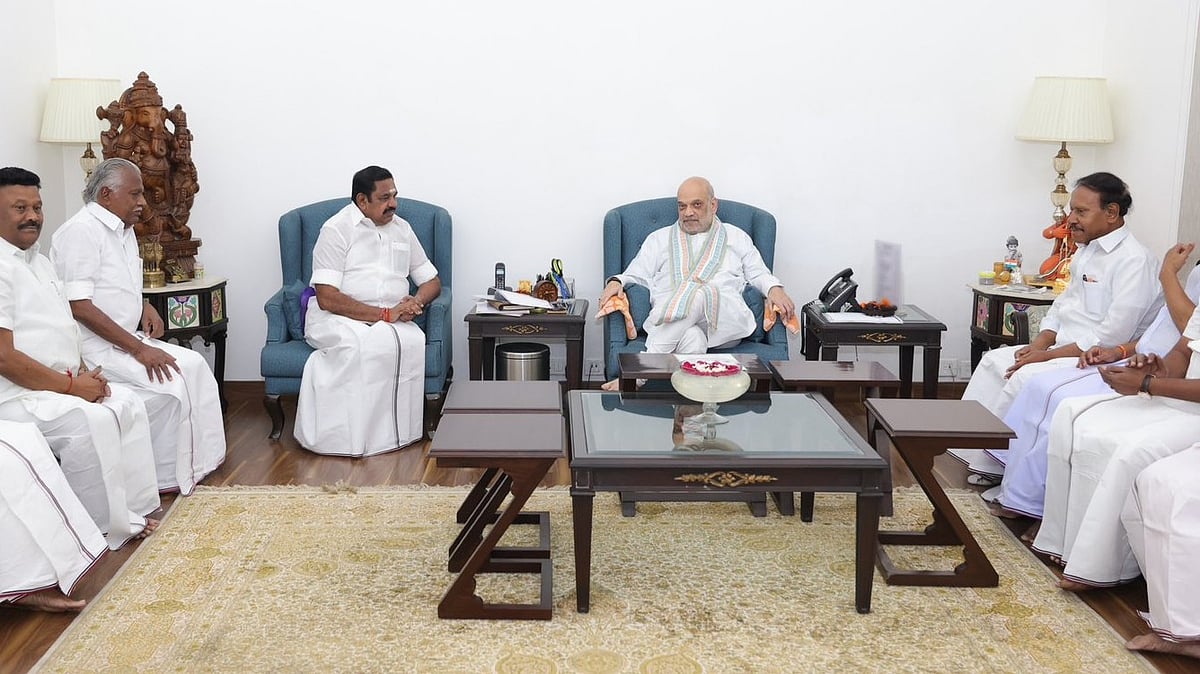 டெல்லியில் எடப்பாடி பழனிசாமி அமித்ஷா சந்திப்பு