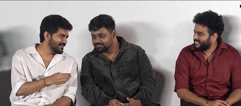 kiss press meet kavin - zen - mirchi vijay.