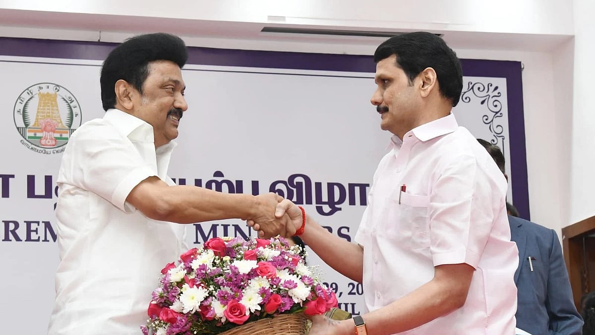 கோவை தெற்கு: ``எத்தனைப் பேர் வந்தாலும்... - வேட்புமனு தாக்கலுக்குப் பின் செந்தில் பாலாஜி பேட்டி!
