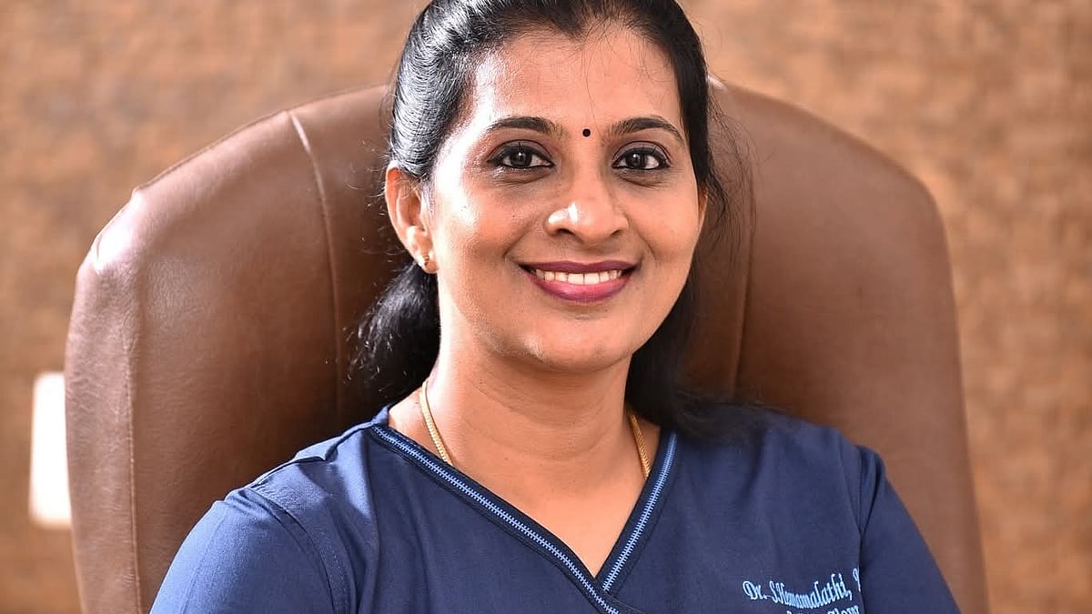 பல் மருத்துவர் ஹேமா மாலதி.