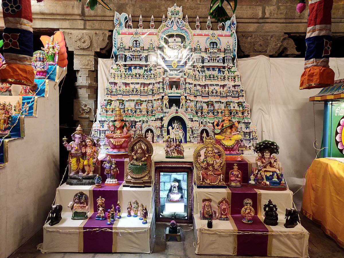 திருநெல்வேலி நெல்லையப்பர்-காந்திமதி அம்பாள் திருக்கோயில் நவராத்திரி விழா கொழு உற்சவம்.!