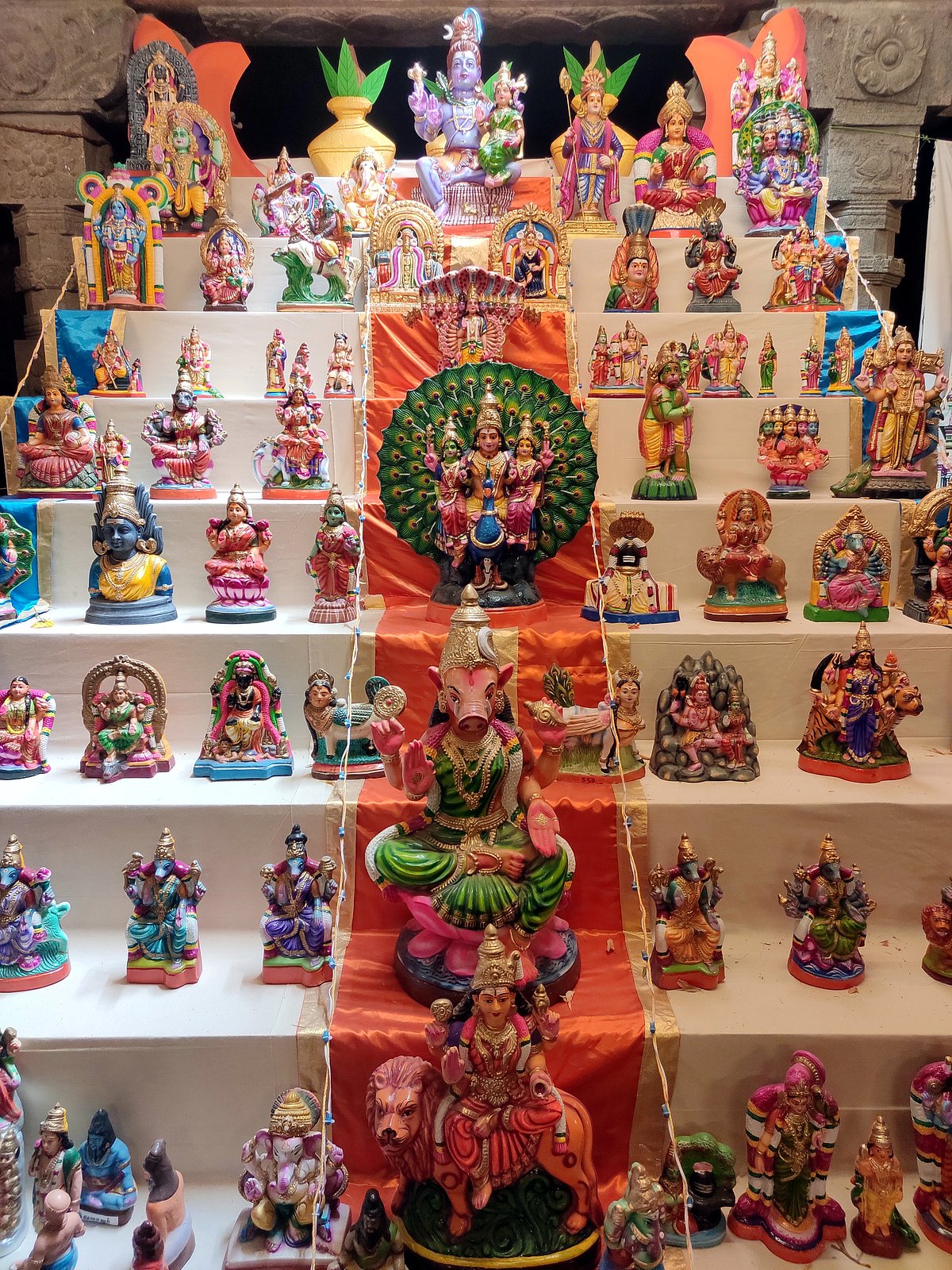 திருநெல்வேலி நெல்லையப்பர்-காந்திமதி அம்பாள் திருக்கோயில் நவராத்திரி விழா கொழு உற்சவம்.!