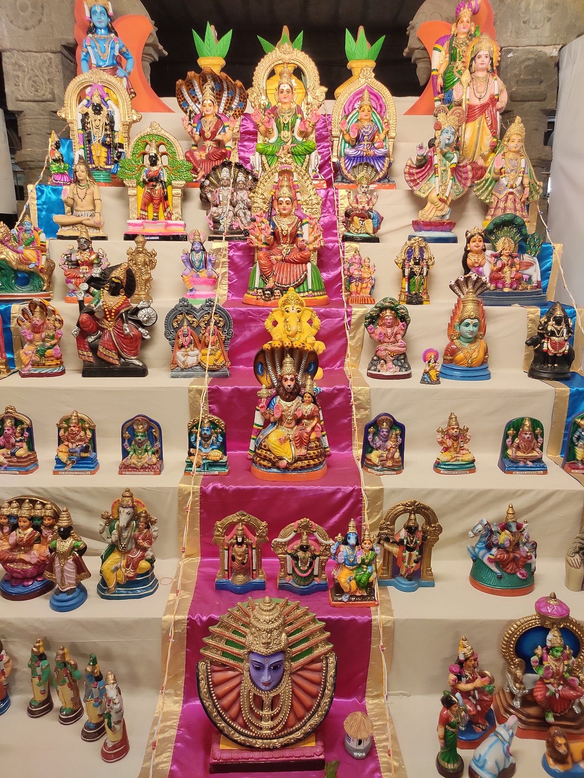 திருநெல்வேலி நெல்லையப்பர்-காந்திமதி அம்பாள் திருக்கோயில் நவராத்திரி விழா கொழு உற்சவம்.!