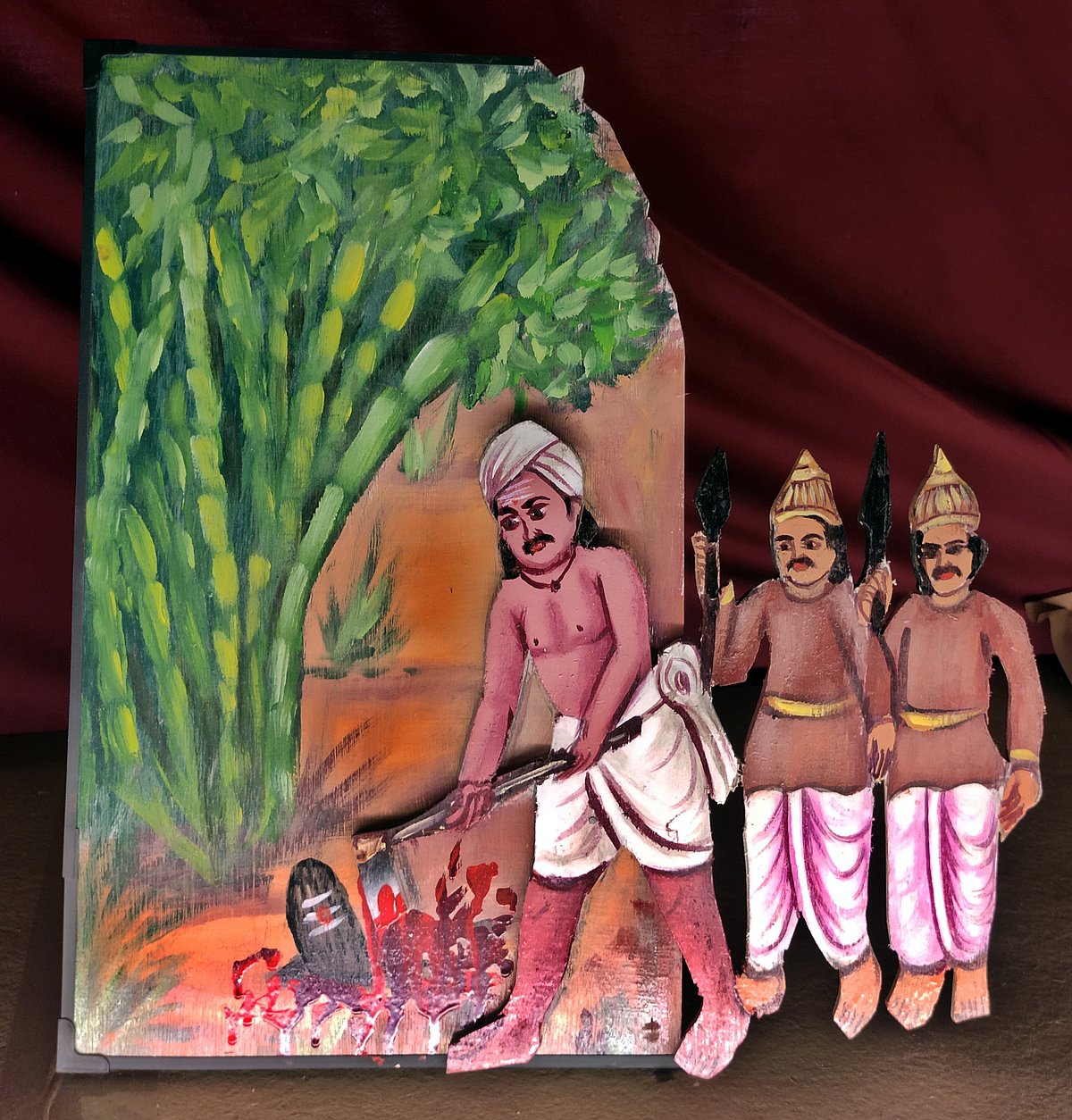 நவராத்திரி விழா: நெல்லையப்பர் திருக்கோயில் தல பெருமையை பறைசாற்றும் கொலு உற்சவம் ஓவியங்கள்.!