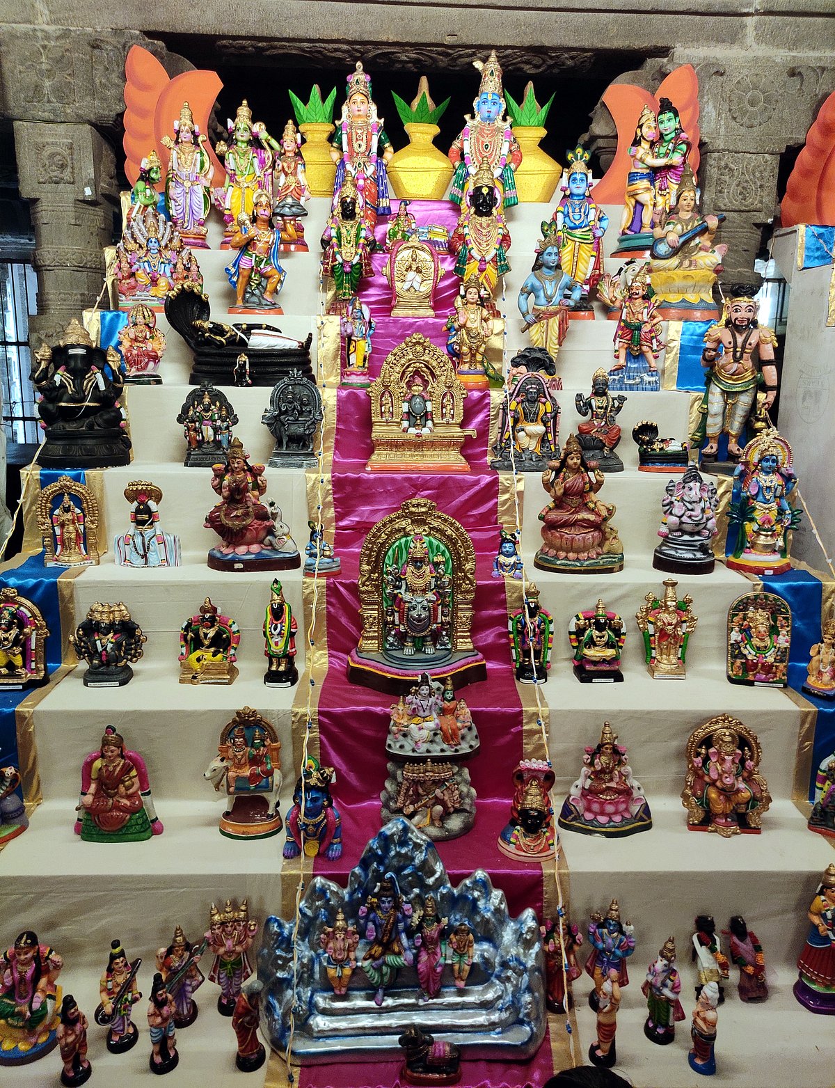 திருநெல்வேலி நெல்லையப்பர்-காந்திமதி அம்பாள் திருக்கோயில் நவராத்திரி விழா கொழு உற்சவம்.!