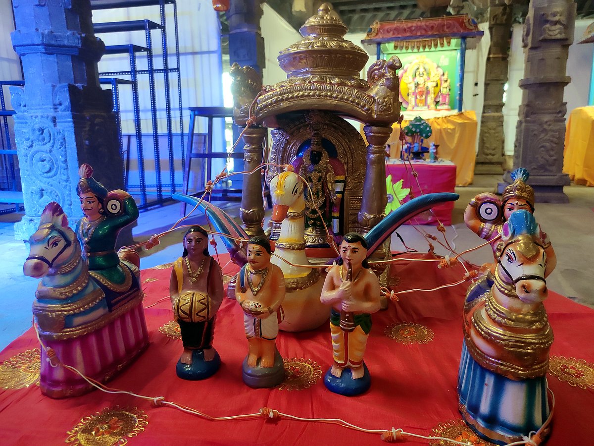 திருநெல்வேலி நெல்லையப்பர்-காந்திமதி அம்பாள் திருக்கோயில் நவராத்திரி விழா கொழு உற்சவம்.!