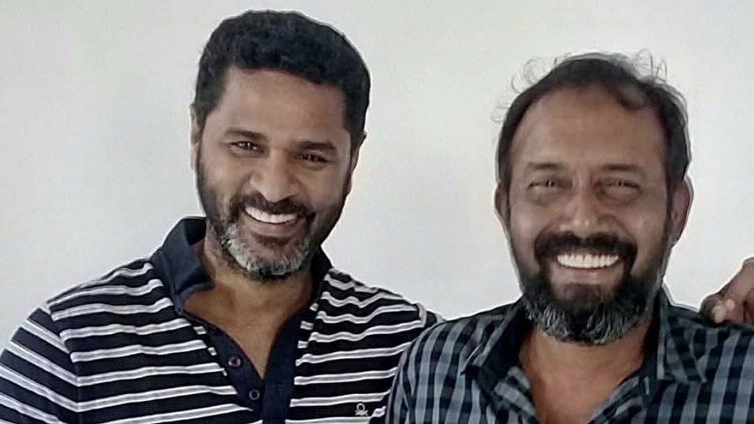 பிரபுதேவாவுடன் நாராயணமூர்த்தி 