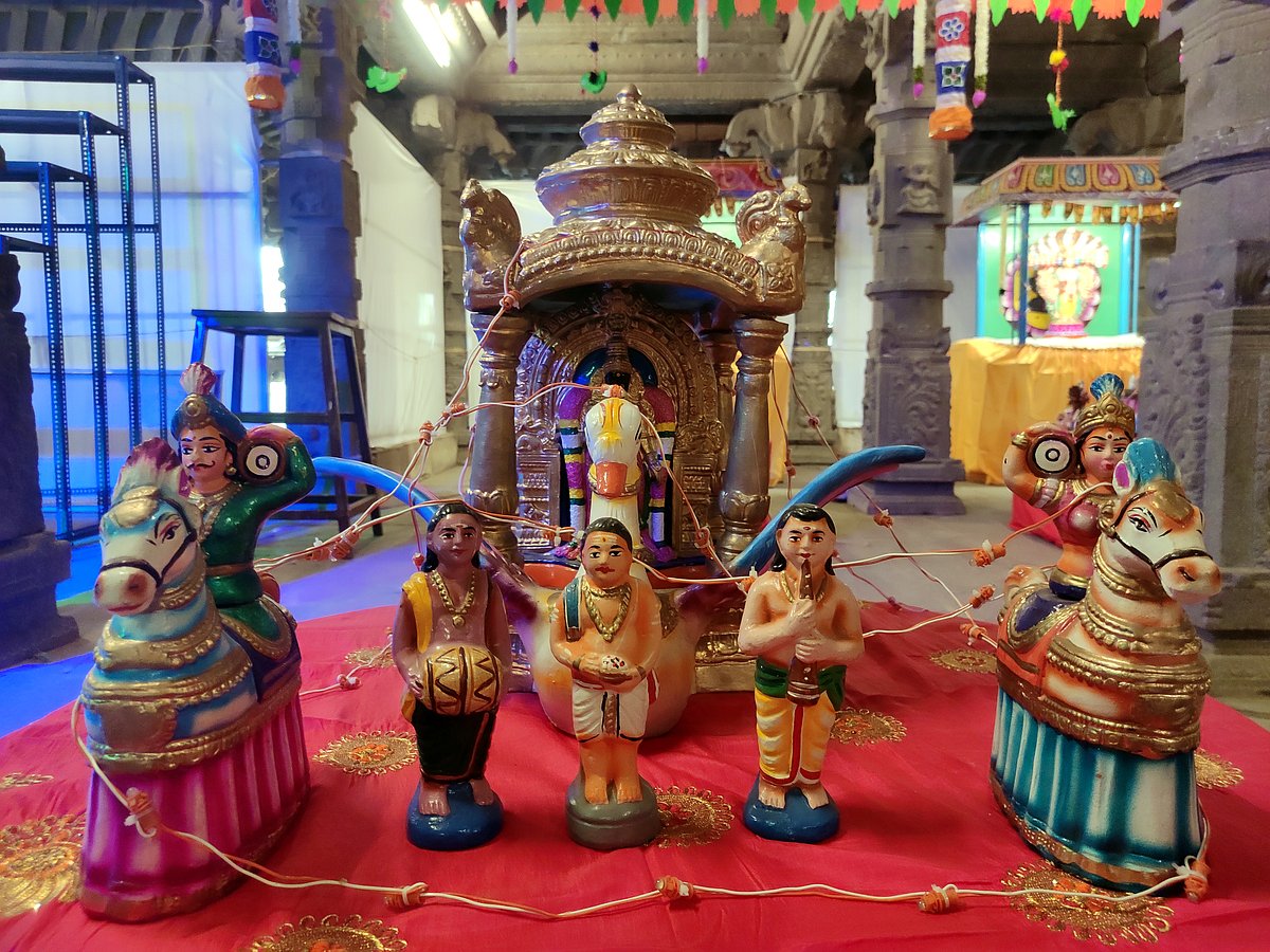 திருநெல்வேலி நெல்லையப்பர்-காந்திமதி அம்பாள் திருக்கோயில் நவராத்திரி விழா கொழு உற்சவம்.!