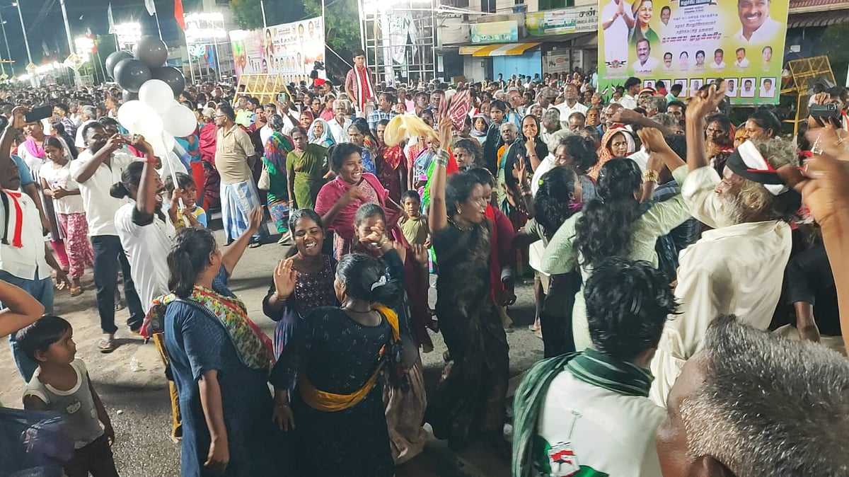 பிரசாரத்தில் கூடிய கூட்டம்
