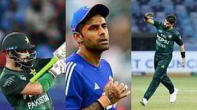 இந்தியா - பாகிஸ்தான்: சூர்யகுமாருக்கும் 30%, ஹாரிஸுக்கும் 30% - ஐசிசி அபராதத்தின் பின்னணி என்ன?