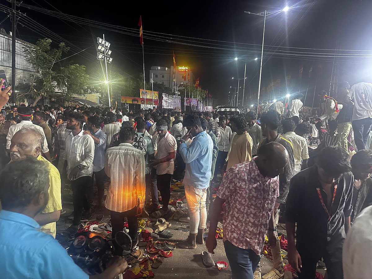 TVK Vijay Karur Stampede