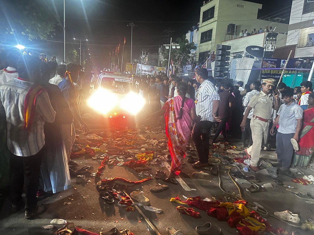 TVK Vijay Karur Stampede