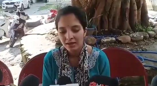 ஊடகவியலாளரின் மனைவி முஸ்கன்