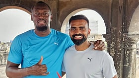 Usain Bolt: "கனவு நிறைவேறிவிட்டது" - உசைன் போல்ட்டைச் சந்தித்த இந்திய ஹாக்கி வீரர் ஸ்ரீஜேஷ்