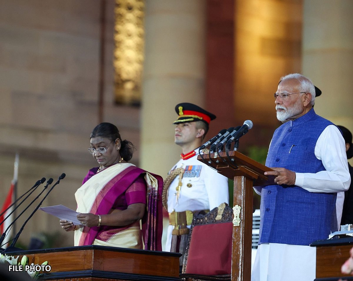2024-ம் ஆண்டு மோடி மூன்றாவது முறையாக இந்தியப் பிரதமராகப் பதவியேற்ற போது...
