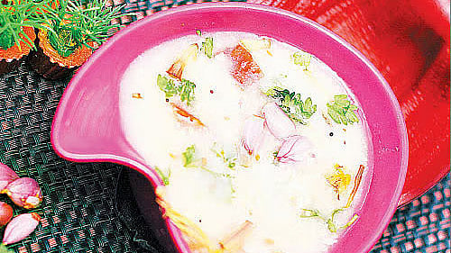 வாழைப்பூ சீரகக் கஞ்சி