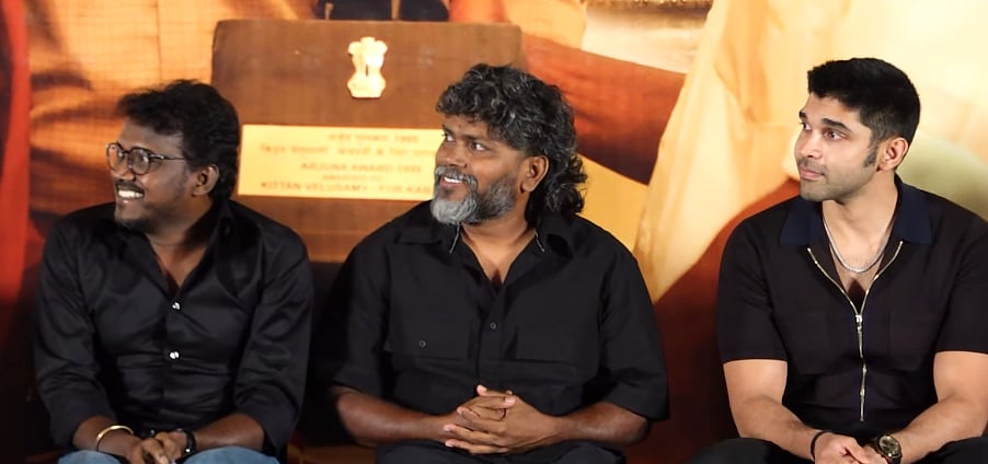Bison: ``இசை ஒருவரை மேன்மைப்படுத்துவதற்காக மட்டுமே" - இசையமைப்பாளர் நிவாஸ் கே.பிரசன்னா 3 மாரி செல்வராஜ் - ரஞ்சித் - துருவ்: பைசன் வெற்றிவிழா