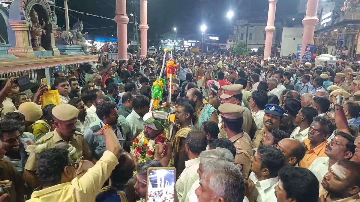பழனி: சூரசம்ஹார தரிசனம்