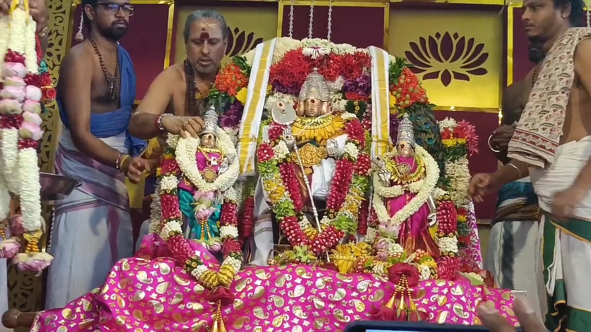 பழனியில் சண்முகர் திருக்கல்யாணம்