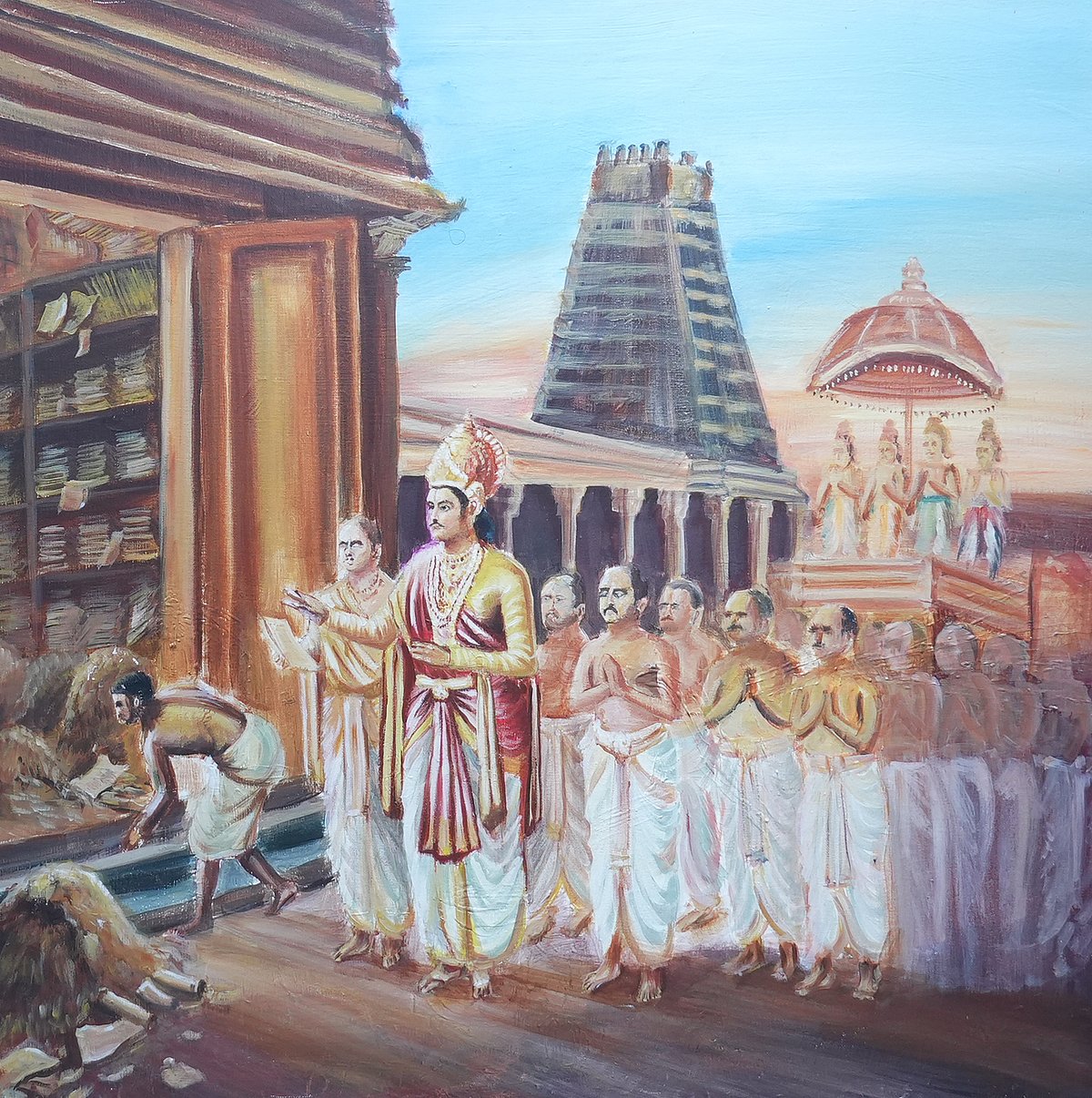 சதய விழா - ஓவியக் கண்காட்சி