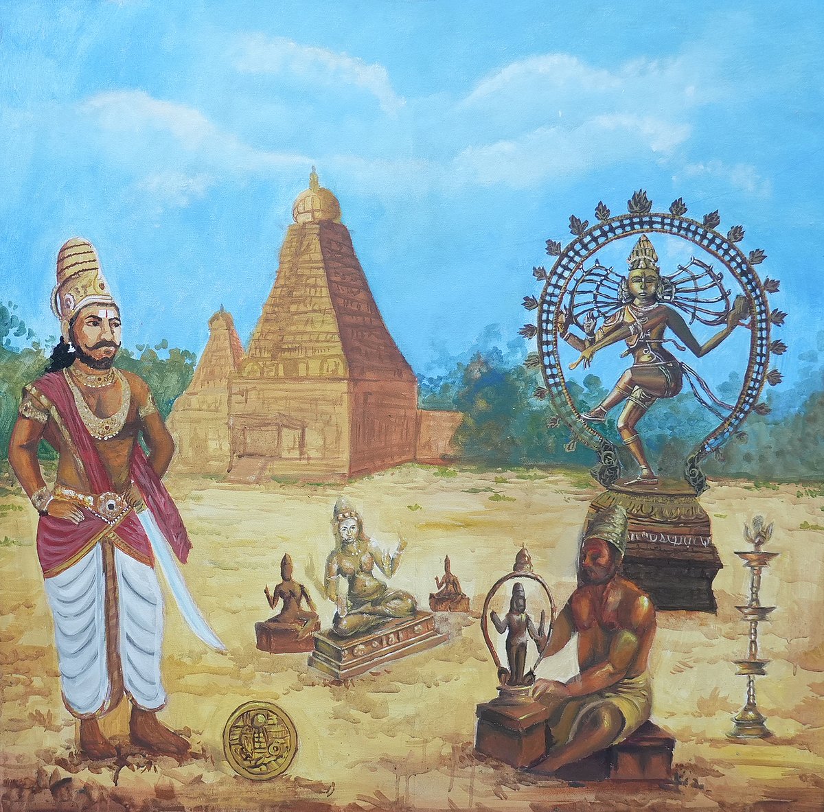 சதய விழா - ஓவியக் கண்காட்சி