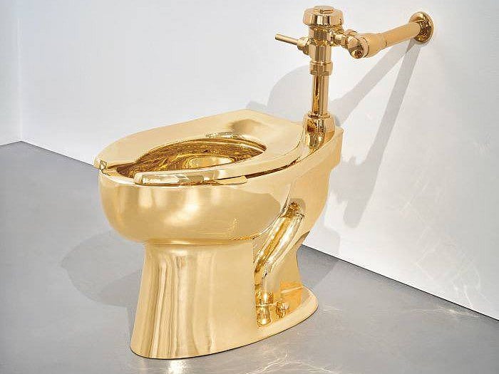Golden Toilet