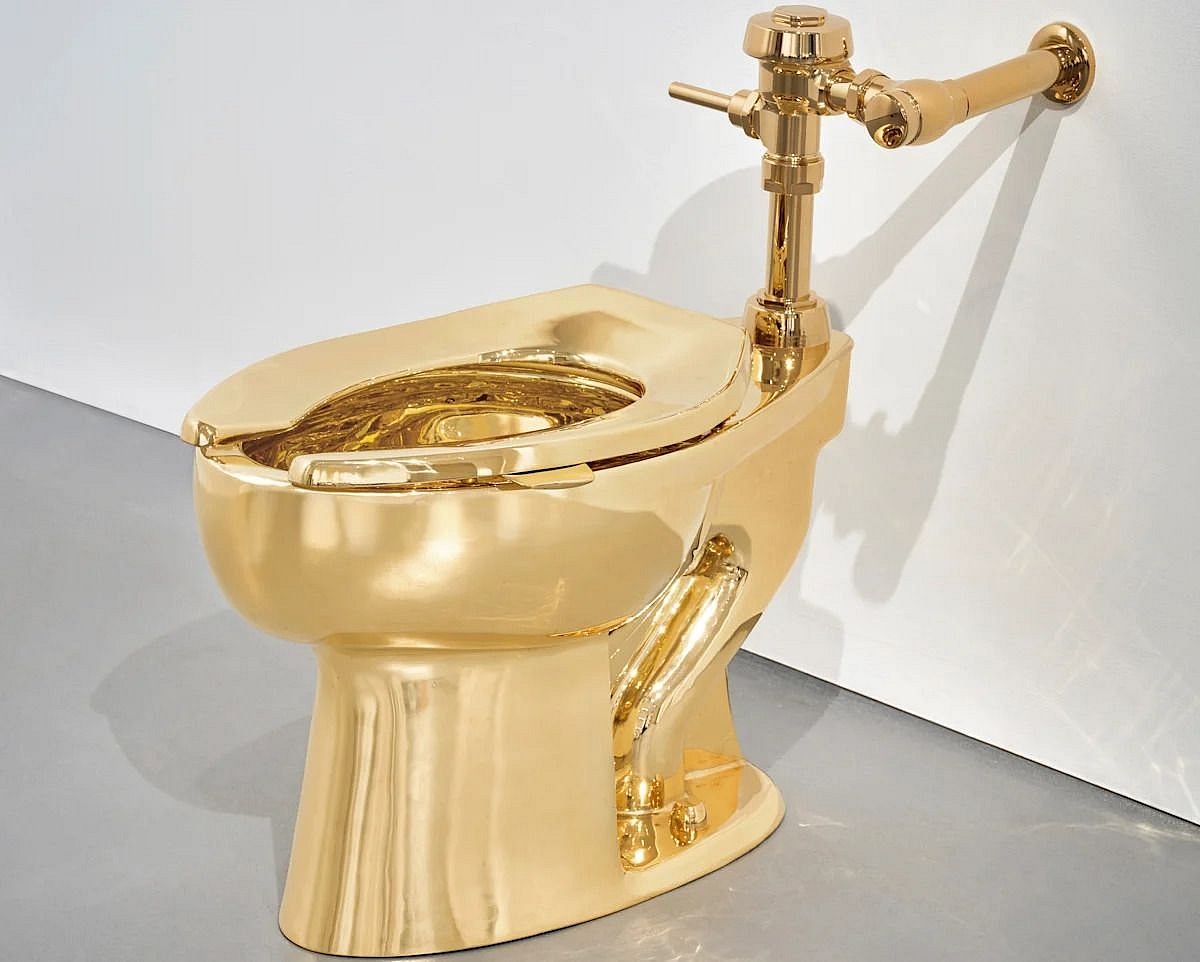 Golden Toilet