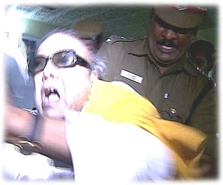 கலைஞர் கருணாநிதி கைது செய்யப்பட்ட போது