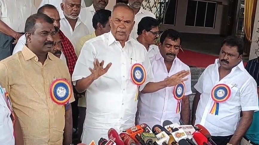 நெல்லையில் செய்தியாளர்களை சந்தித்த அப்பாவு