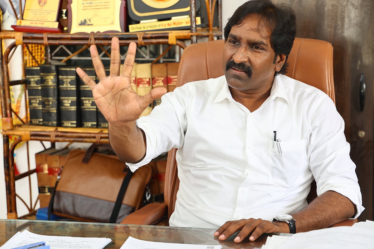 `அரசுக்கு எதிராக போராடிய உழைப்போர் உரிமை இயக்கம் திமுக-வுக்கு ஆதரவு அளித்தது ஏன்? - தலைவர் பாரதி
