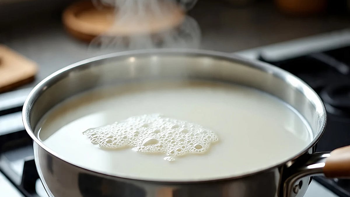 பசும்பாலைக் காய்ச்ச வேண்டுமா..? 