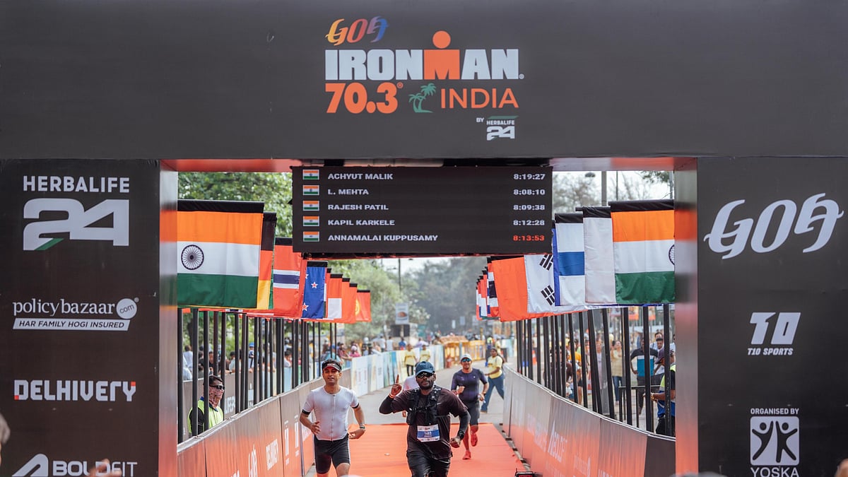 Ironman 70.3: அண்ணாமலை
