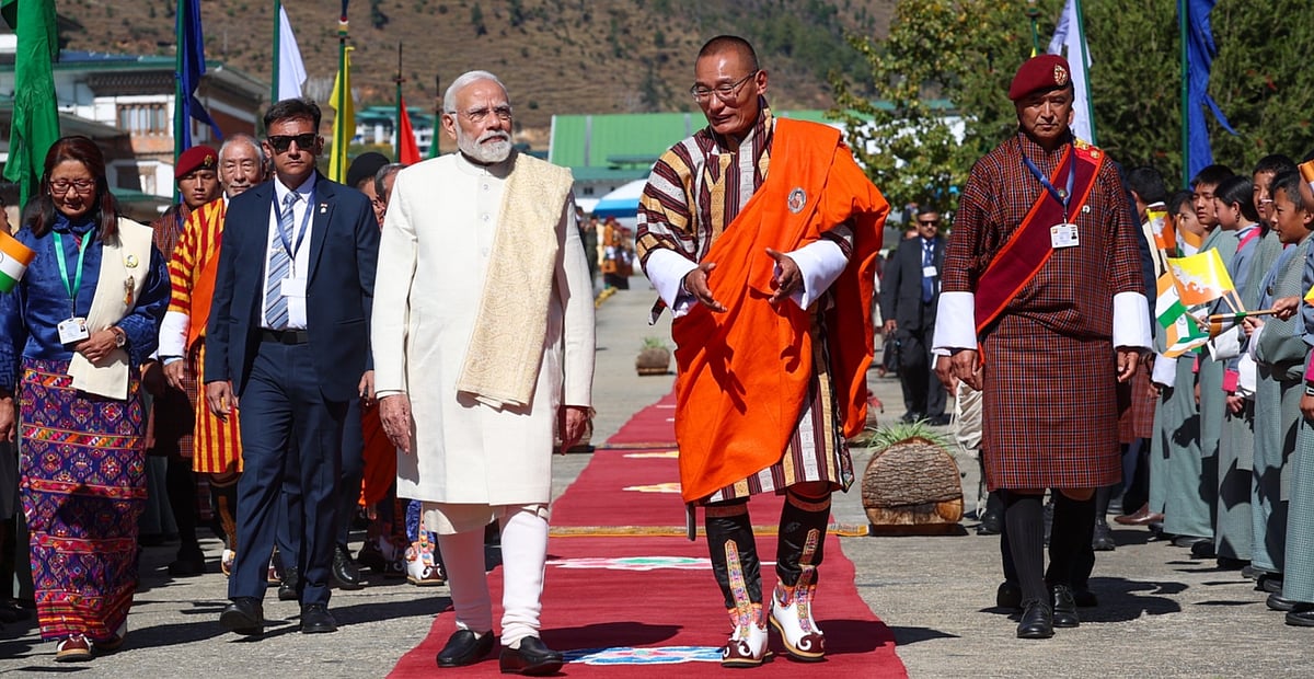 மோடி - பூடான் பிரதமர்