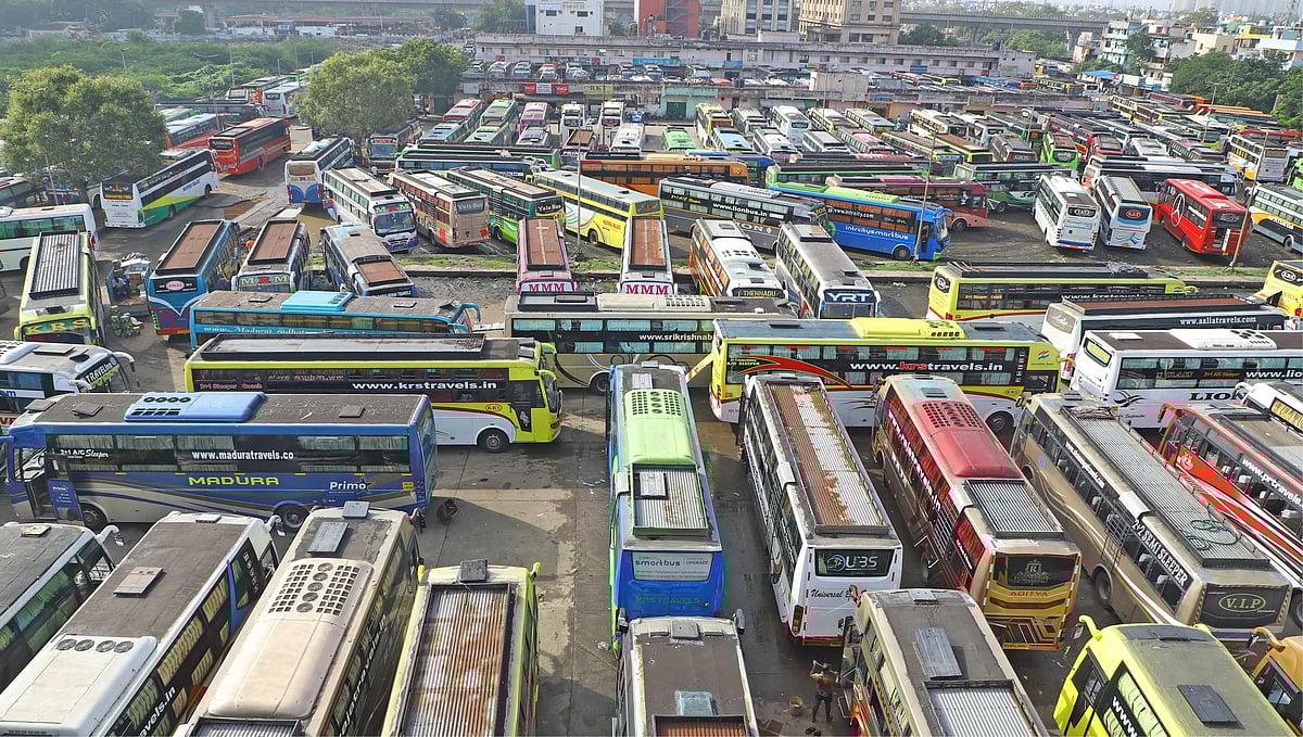 கேரளாவில் ஆம்னி பேருந்துகளுக்கு அபராதம்