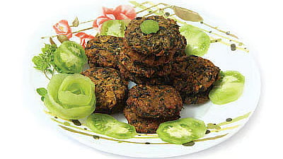 கலவை கீரை வடை