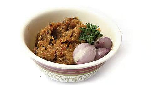 வெங்காய துவையல்