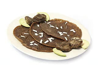 கருப்பட்டி கோதுமை தோசை