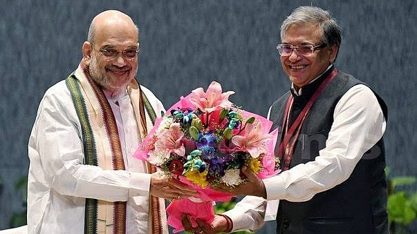 அமித் ஷா - ஞானேஷ் குமார்