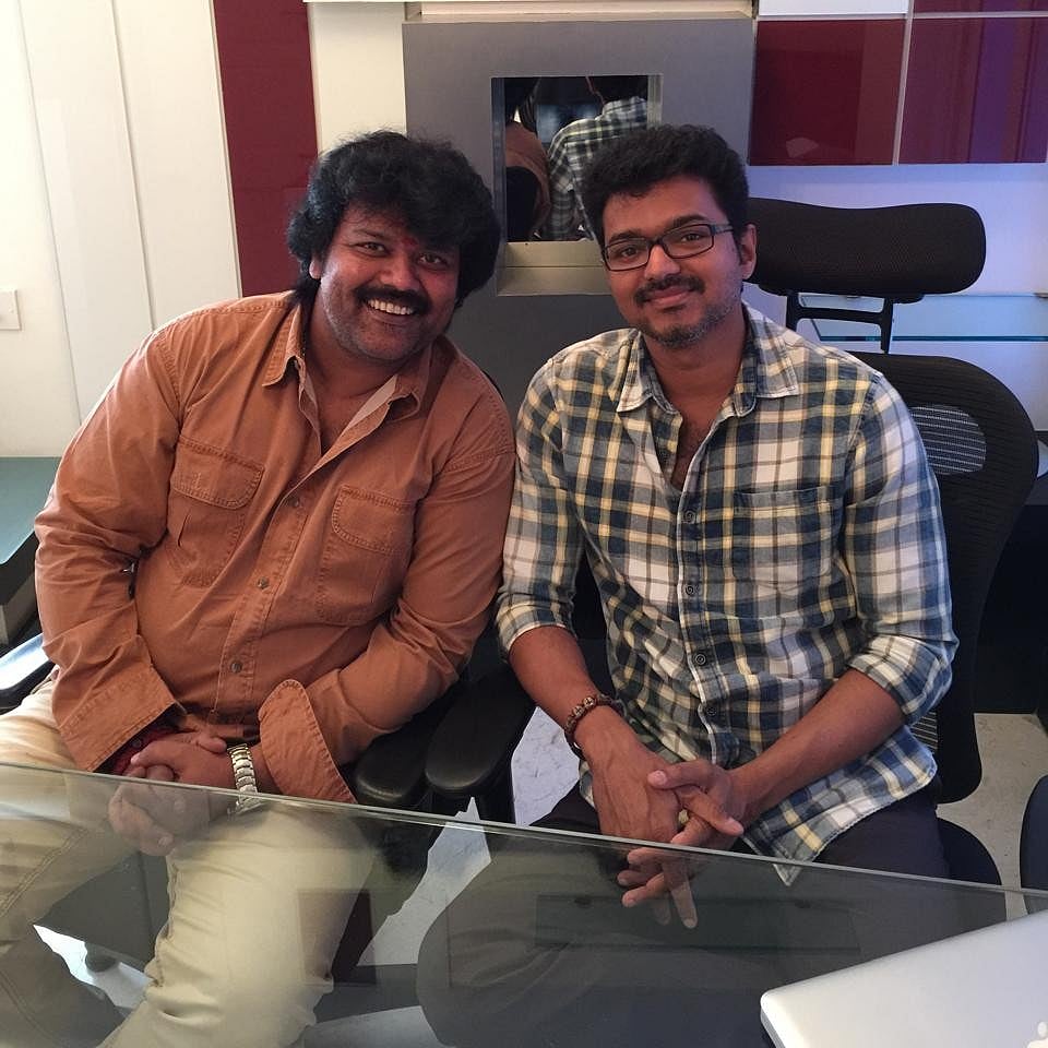 Vijay with Sriman