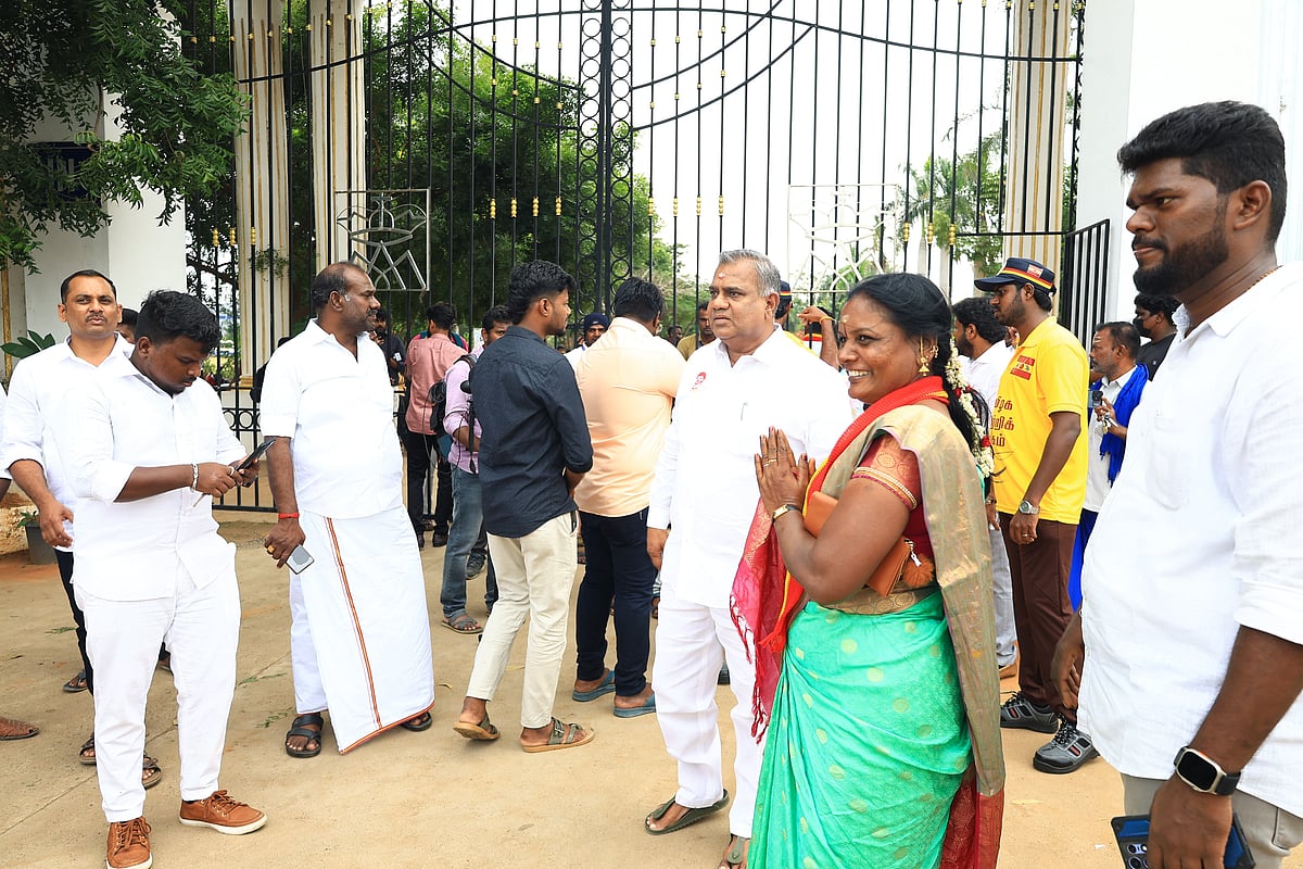 தவெக காஞ்சிபுரம் மக்கள் சந்திப்புக் கூட்டம்