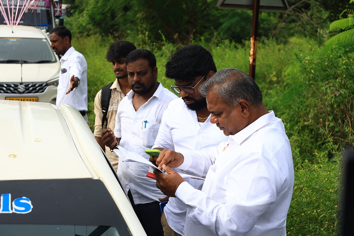 தவெக காஞ்சிபுரம் மக்கள் சந்திப்புக் கூட்டம்